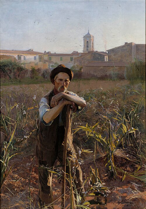 A Man, 1900, by Raffaello Gambogi (1874-1943) Ateneum Helsinki AI706.